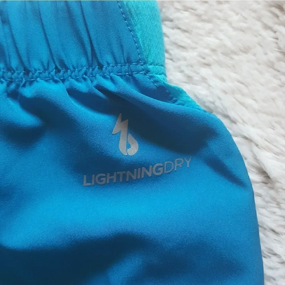 New Balance Running Shorts Womens Size Small Blue Pink‎